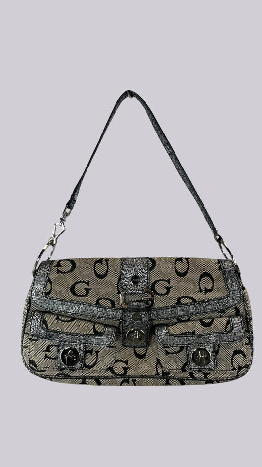 Sac Guess argenté