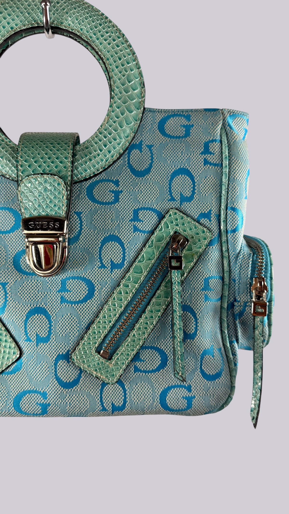 Sac Guess turquoise