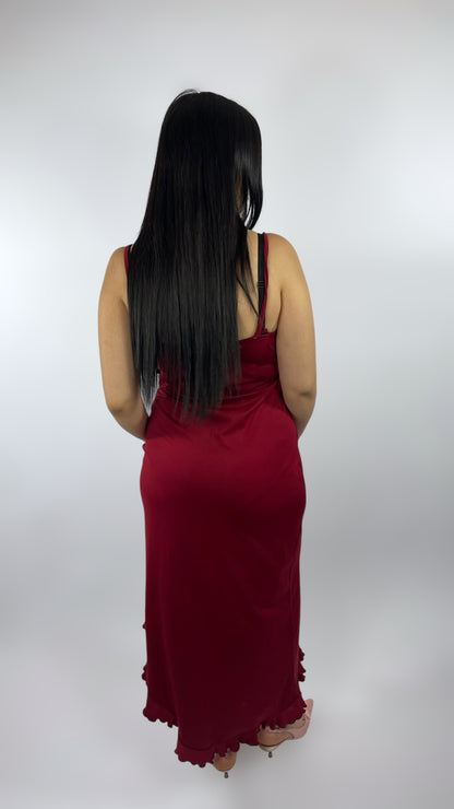 Robe à volants