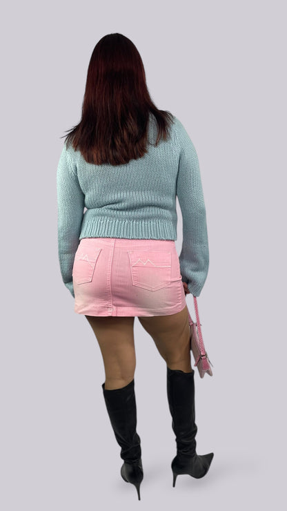 Mini jupe rose