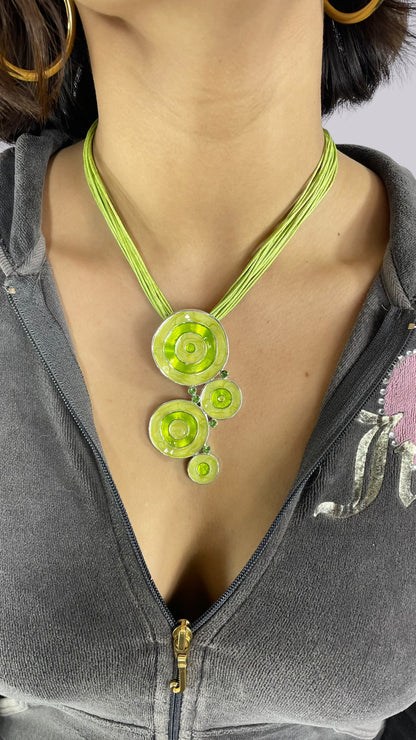 Collier vert