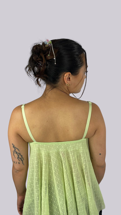 Corset vert