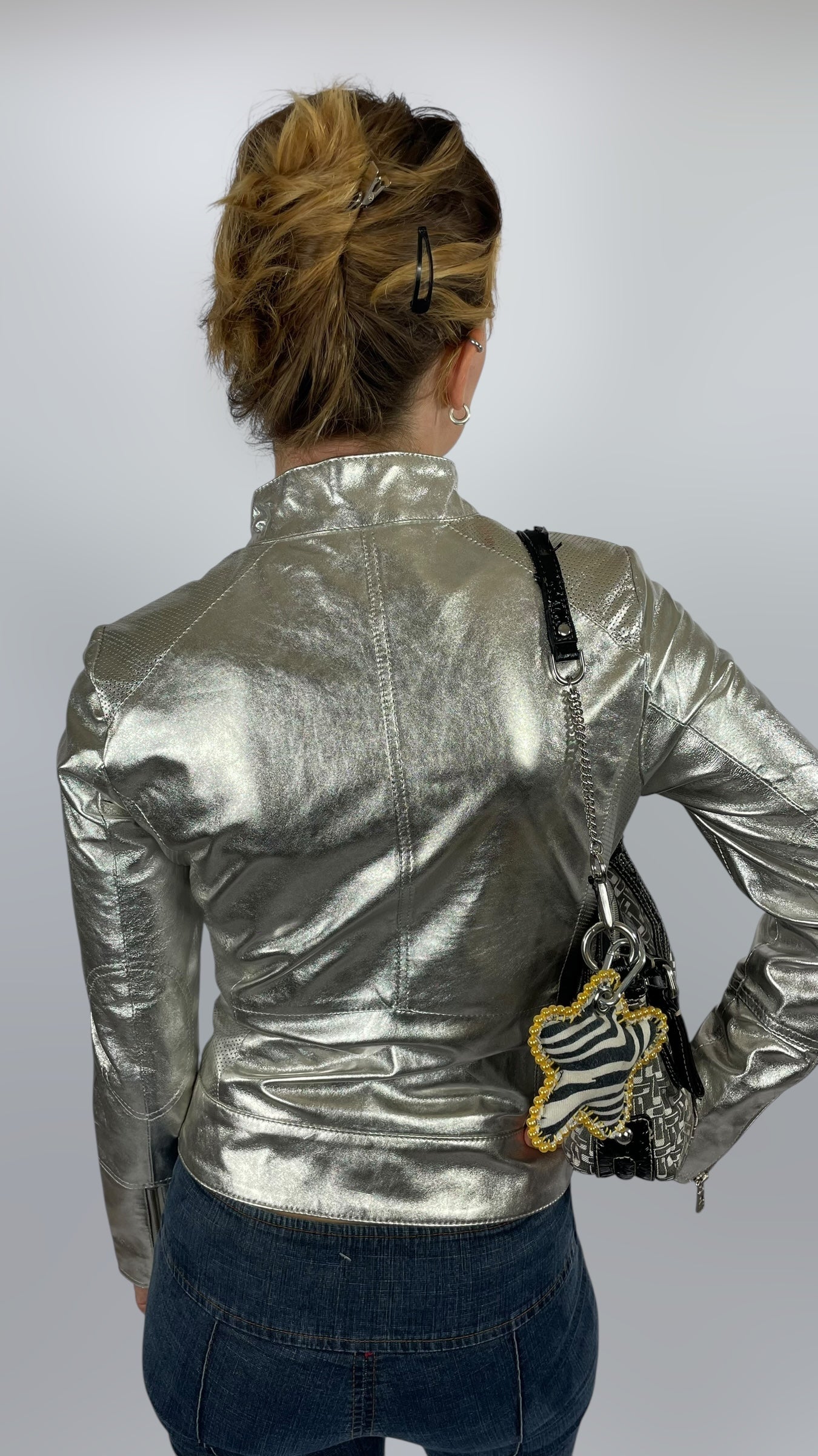 Veste argentée