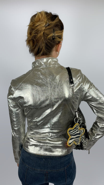 Veste argentée