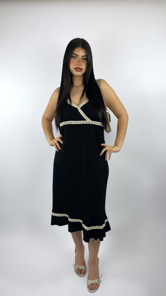 Robe mi-longue