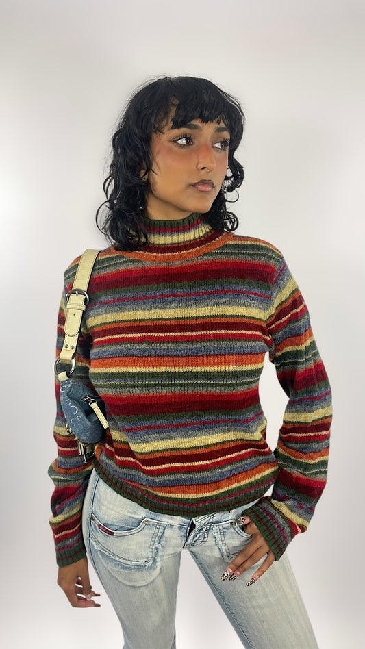 Pull à rayures