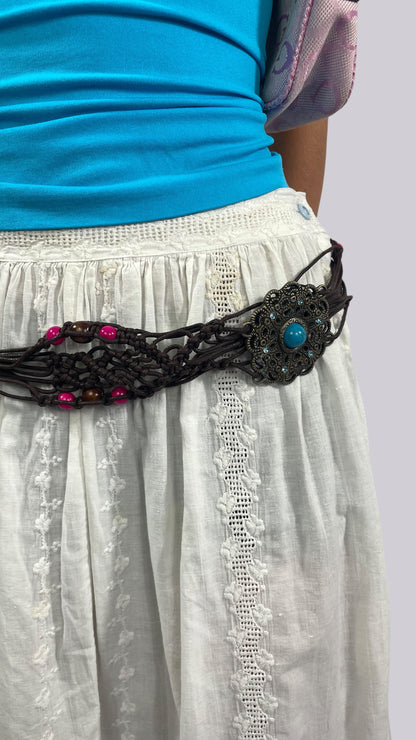 Ceinture macramé