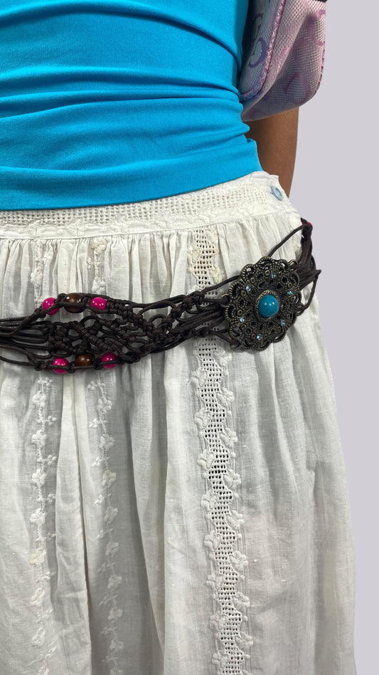 Ceinture macramé