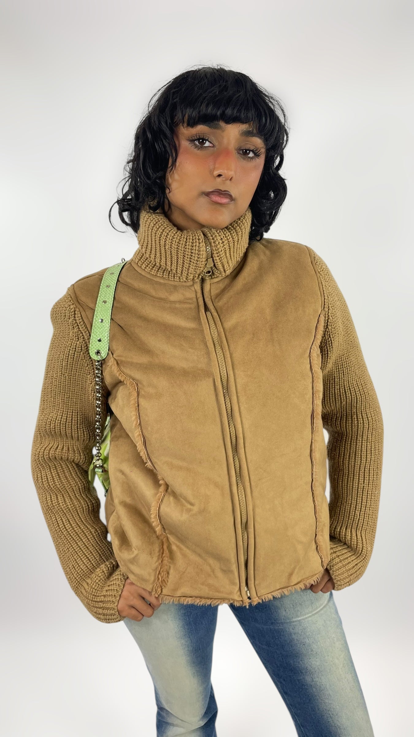 Veste bi-matière