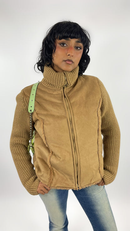 Veste bi-matière