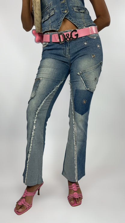 Jean à strass
