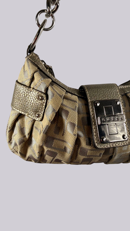 Sac Guess argenté