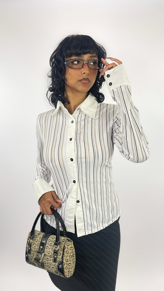 Chemise à rayures