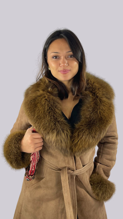 Manteau camel