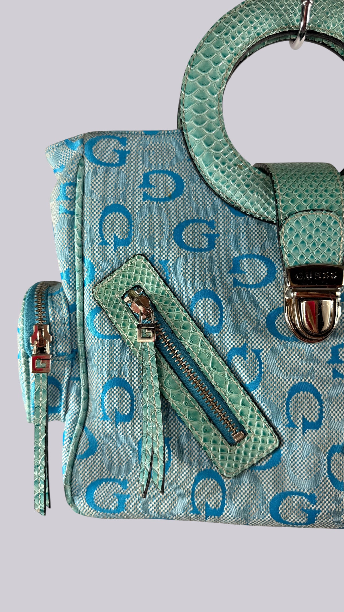 Sac Guess turquoise