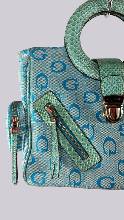 Sac Guess turquoise
