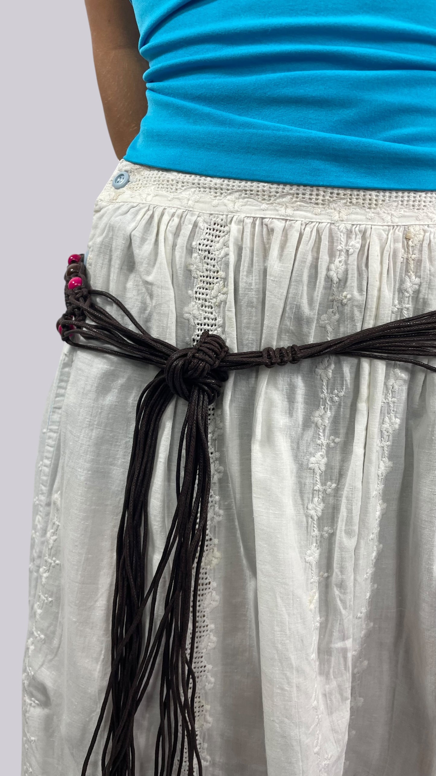 Ceinture macramé