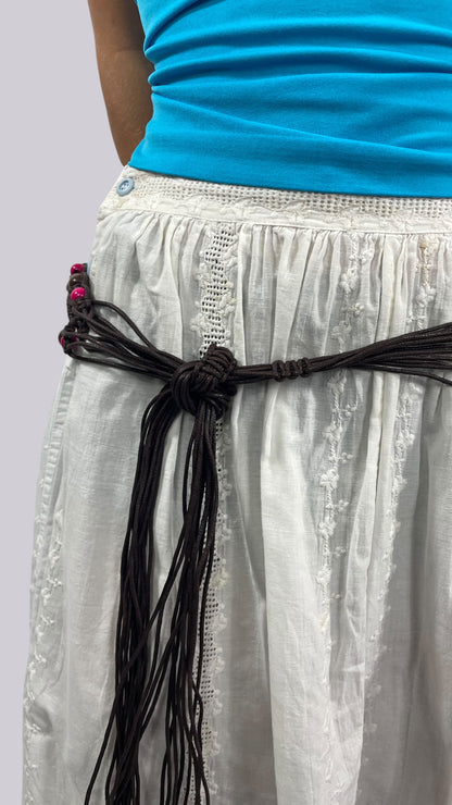 Ceinture macramé