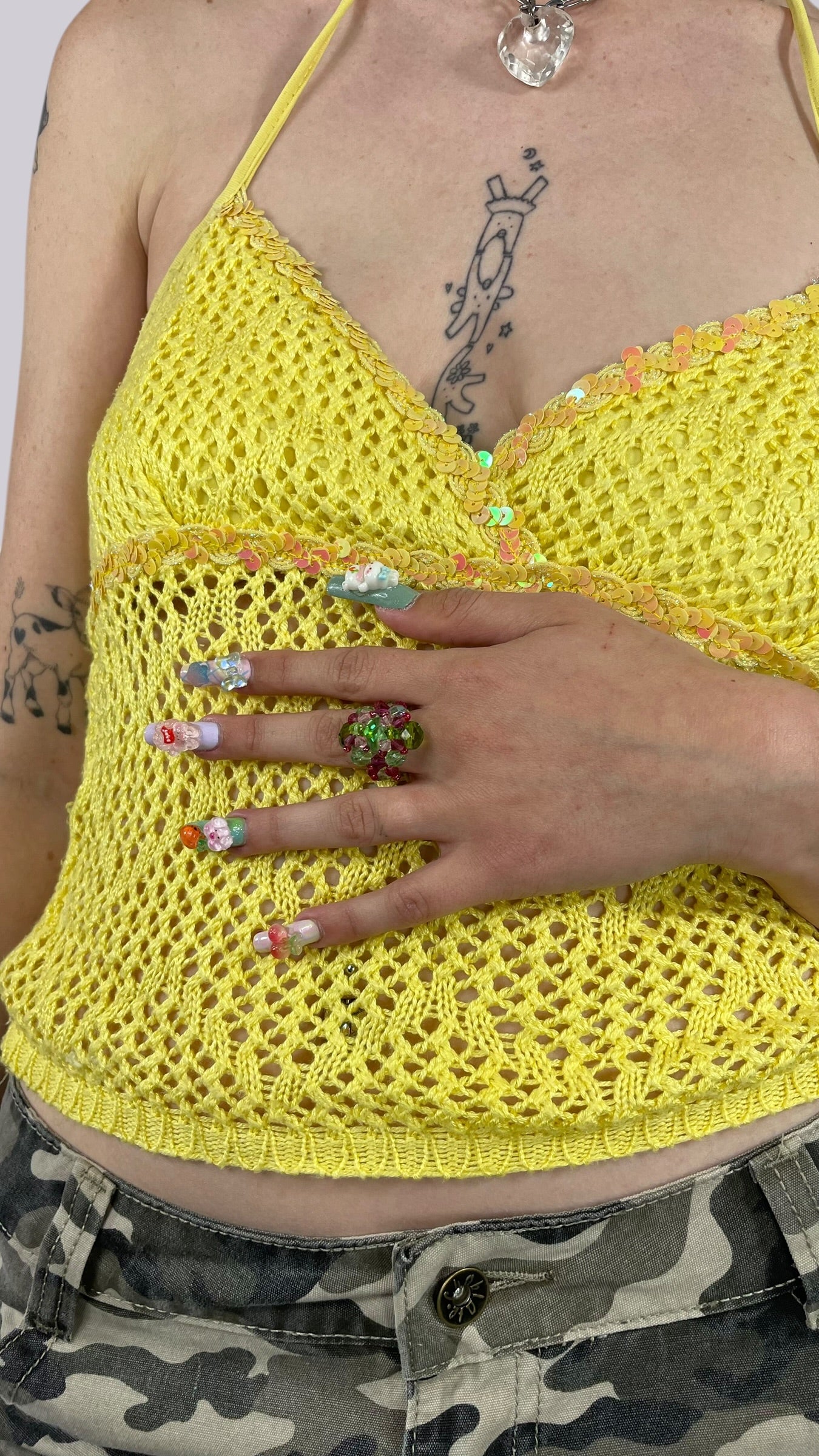 Bague perles