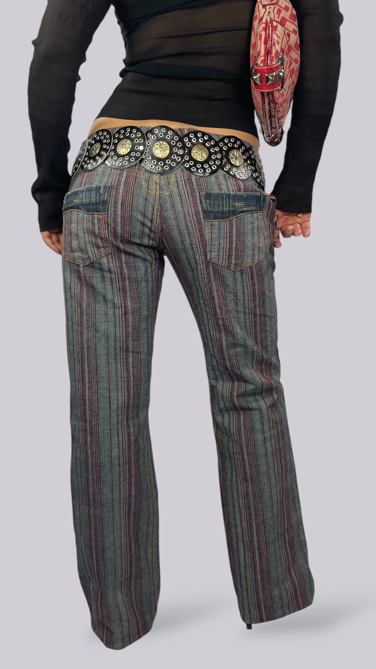 Pantalon rayé