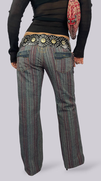 Pantalon rayé