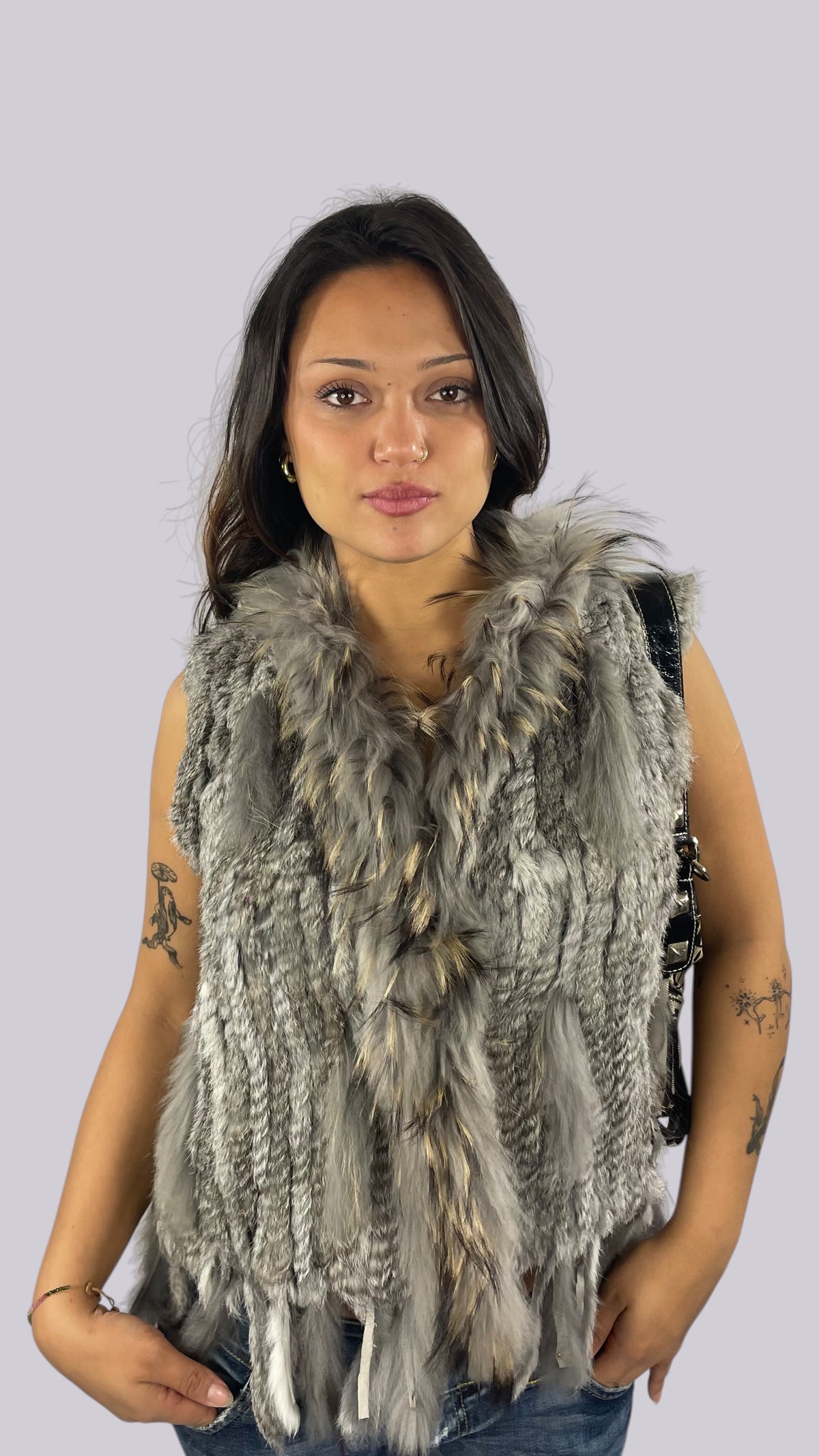 Gilet fourrure
