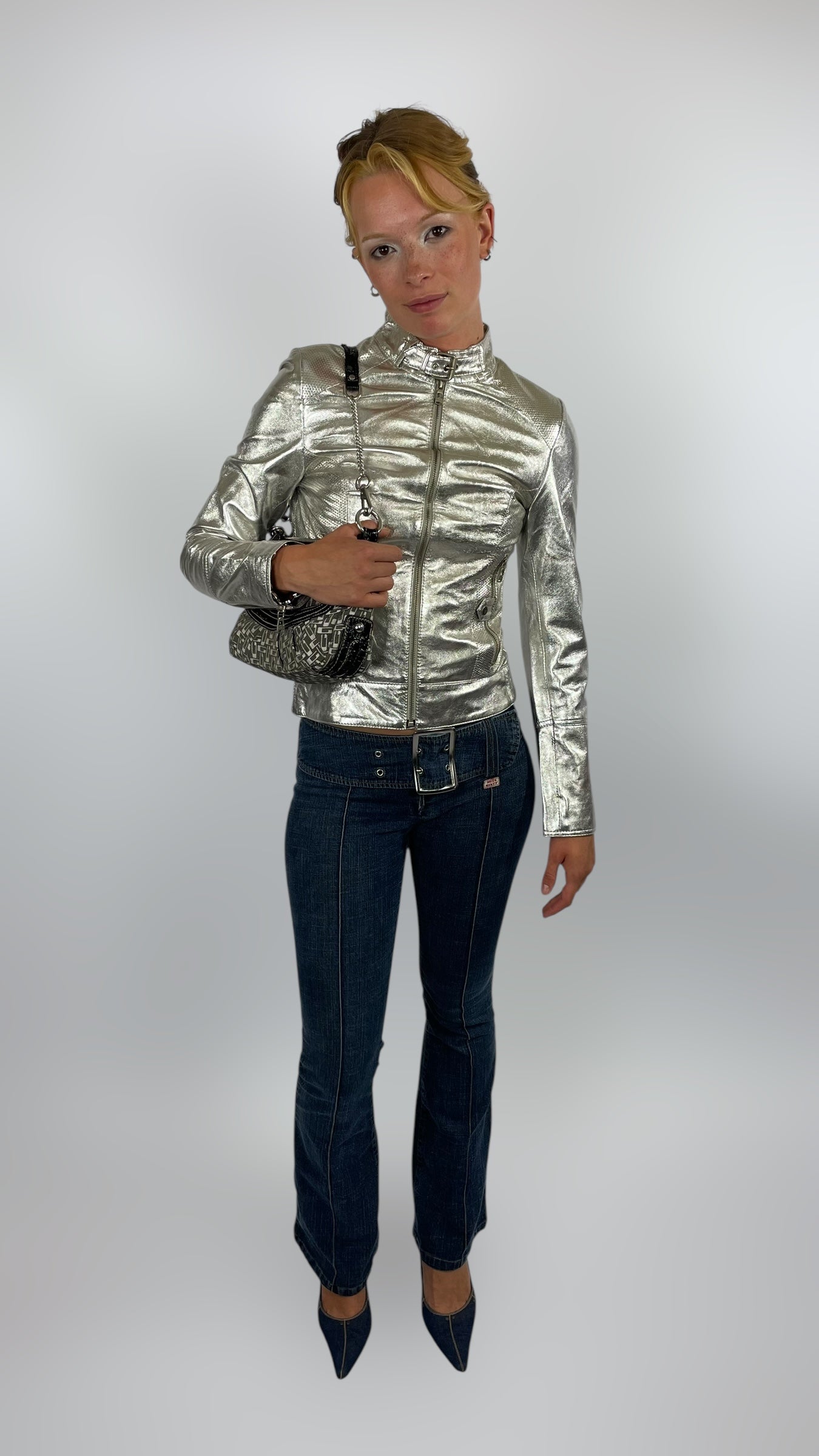 Veste argentée