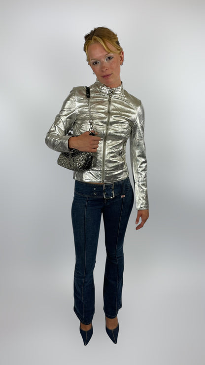 Veste argentée