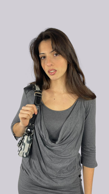 Robe drapé