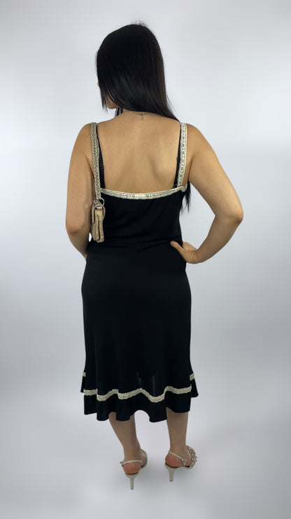 Robe mi-longue