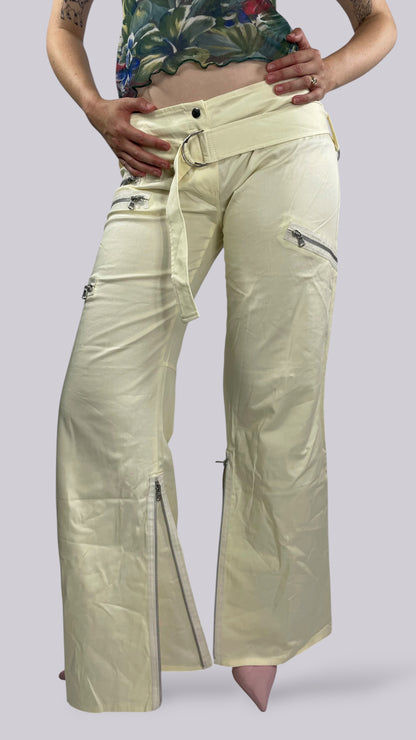 Pantalon jaune beurre