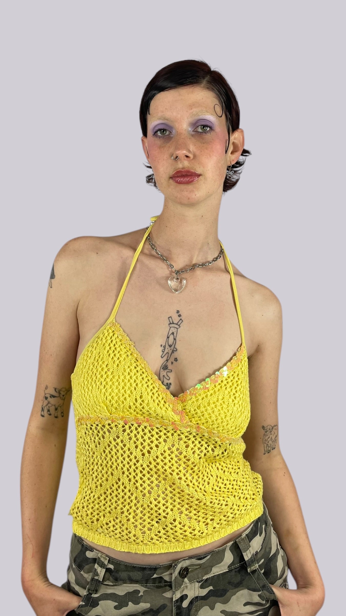 Top à sequin