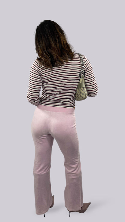 Top rayé