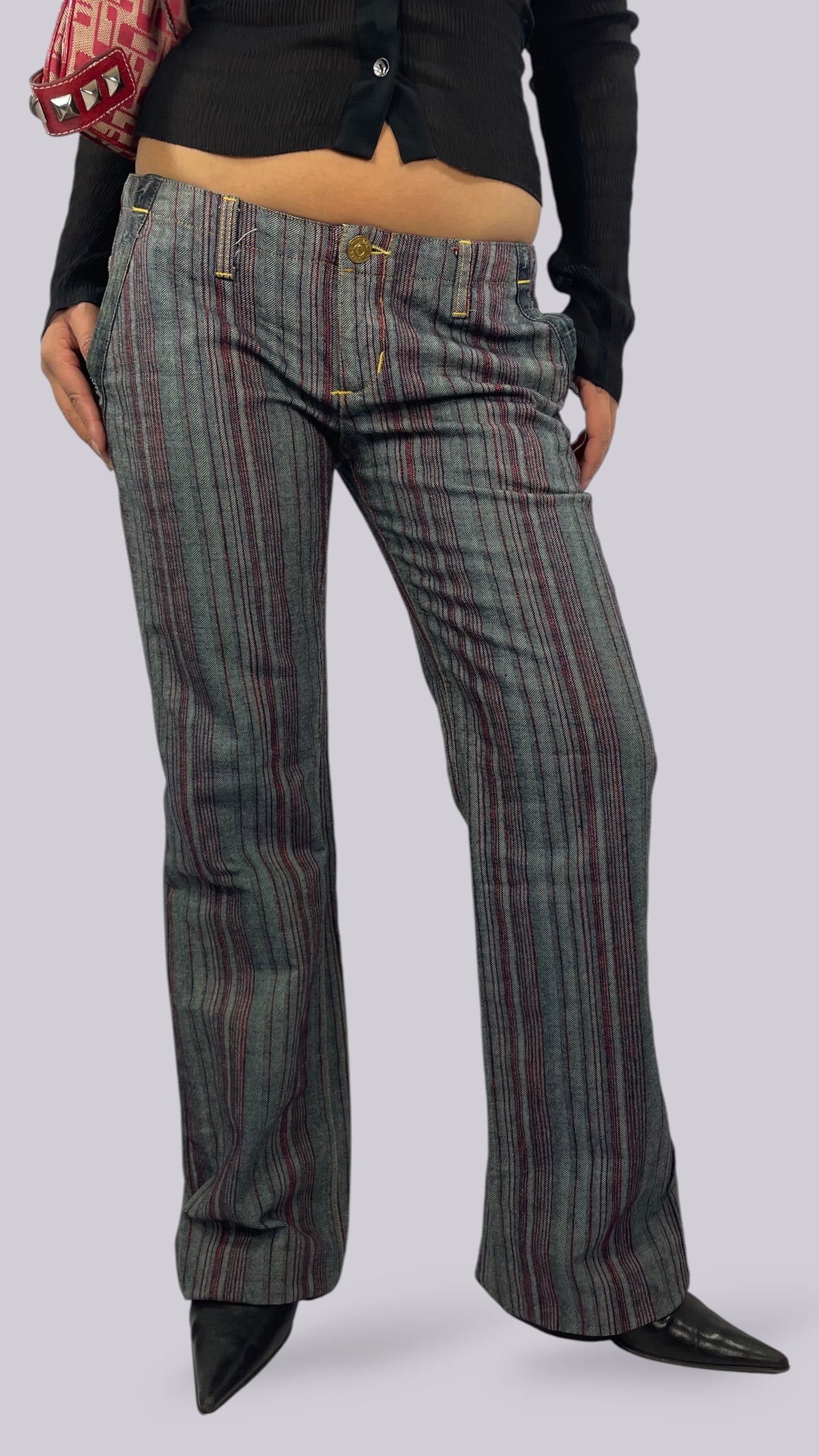 Pantalon rayé