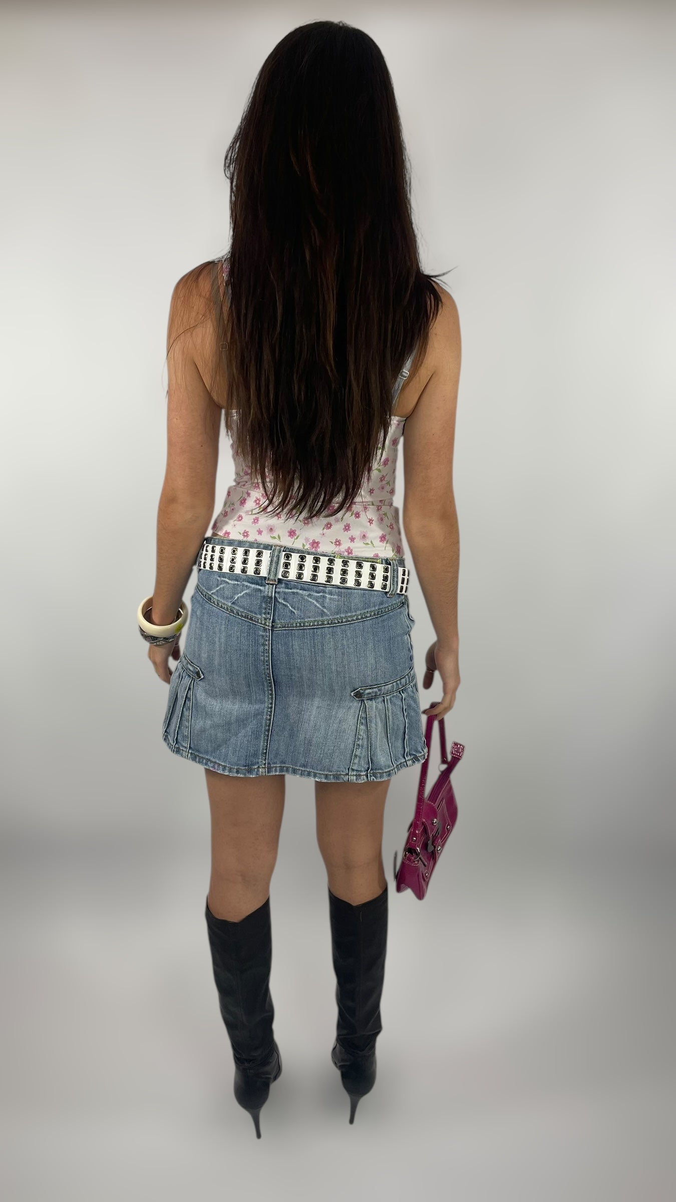 Corset à fleurs