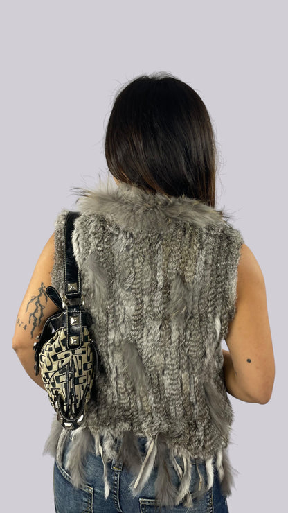 Gilet fourrure