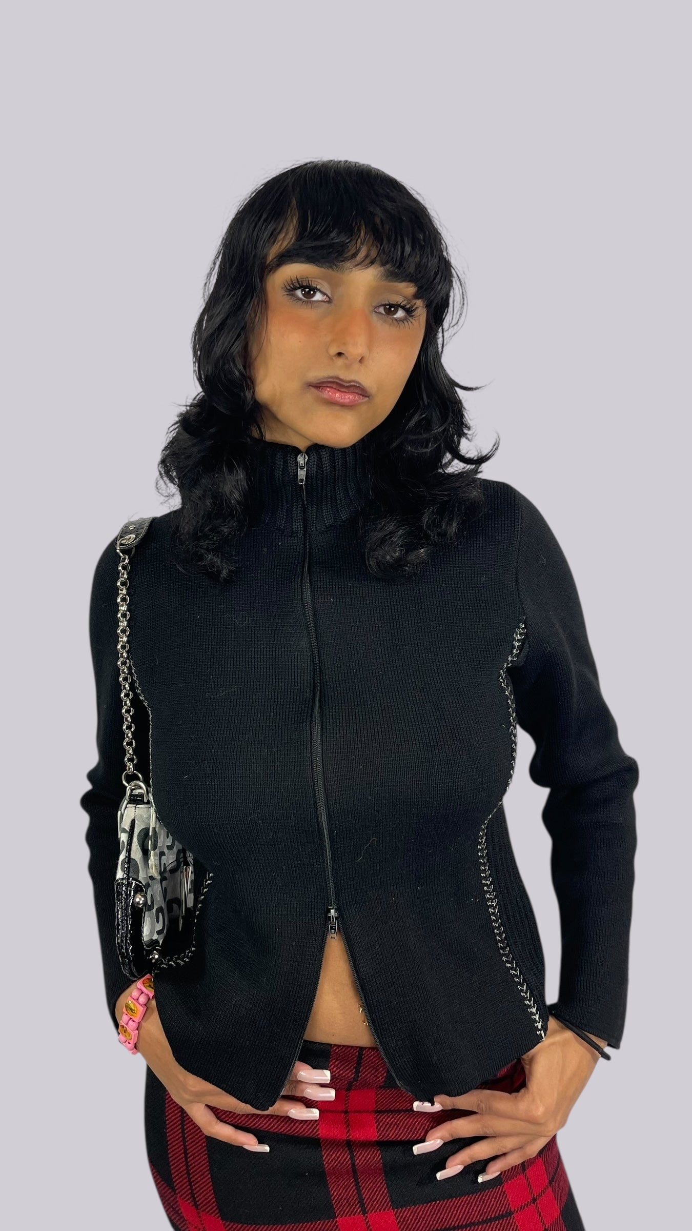 Pull fermeture éclair