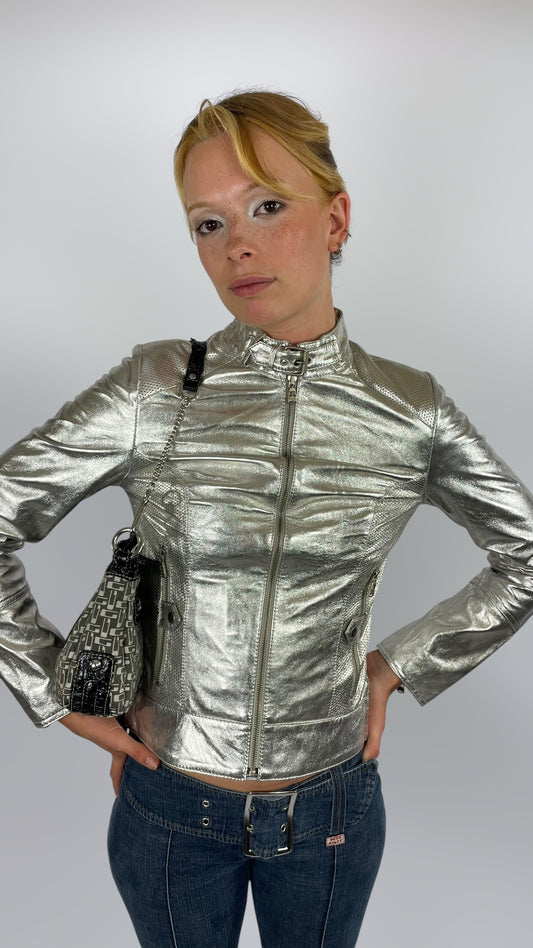 Veste argentée