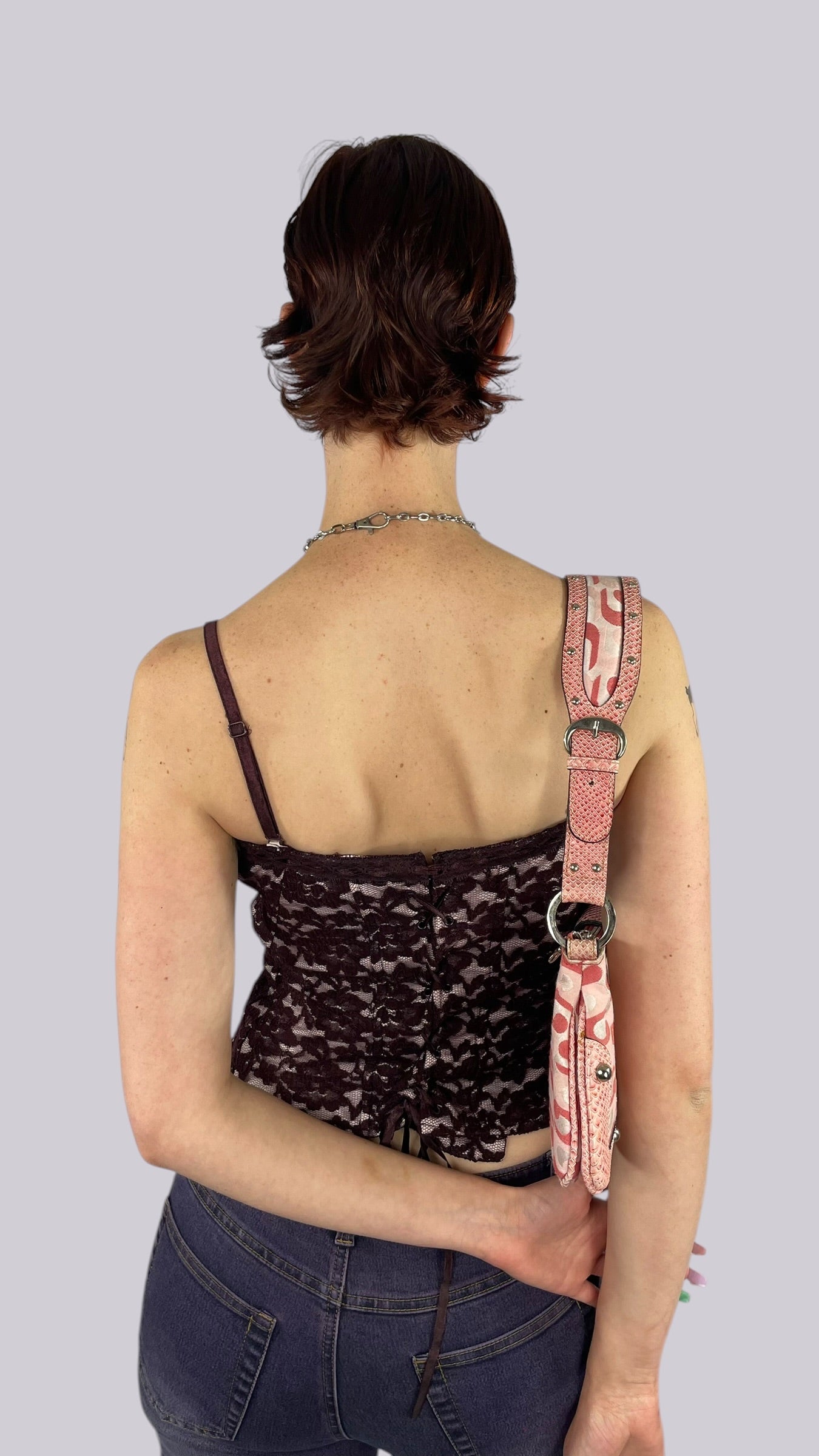 Corset violet
