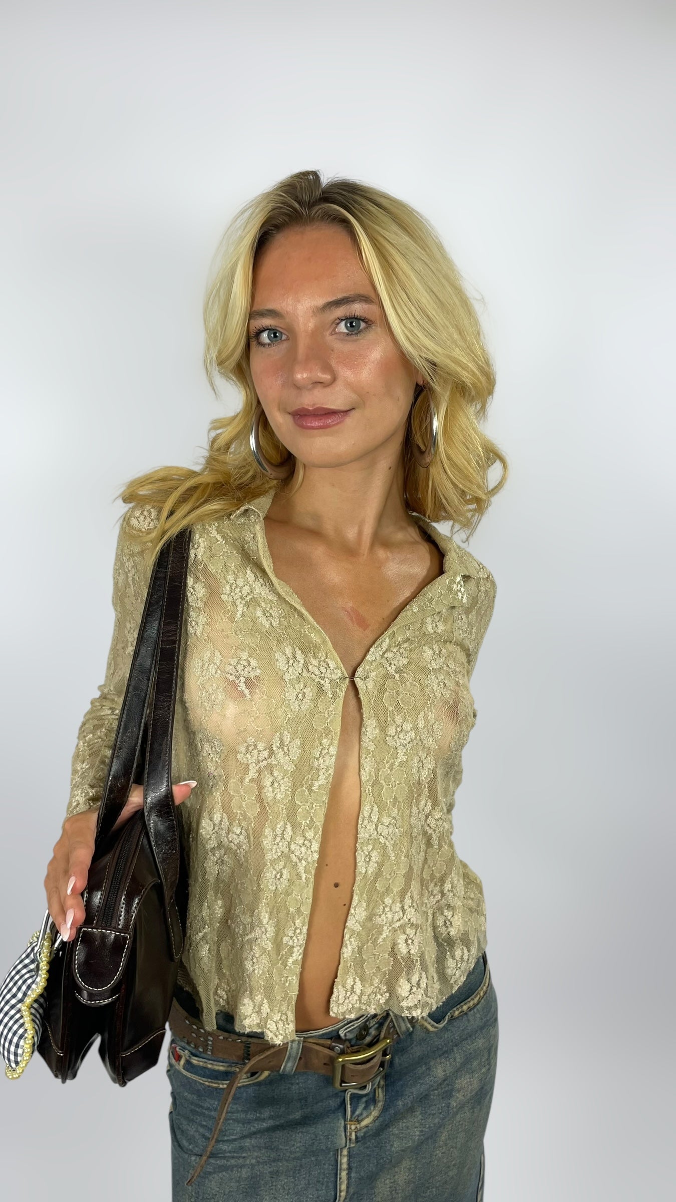 Top en dentelle
