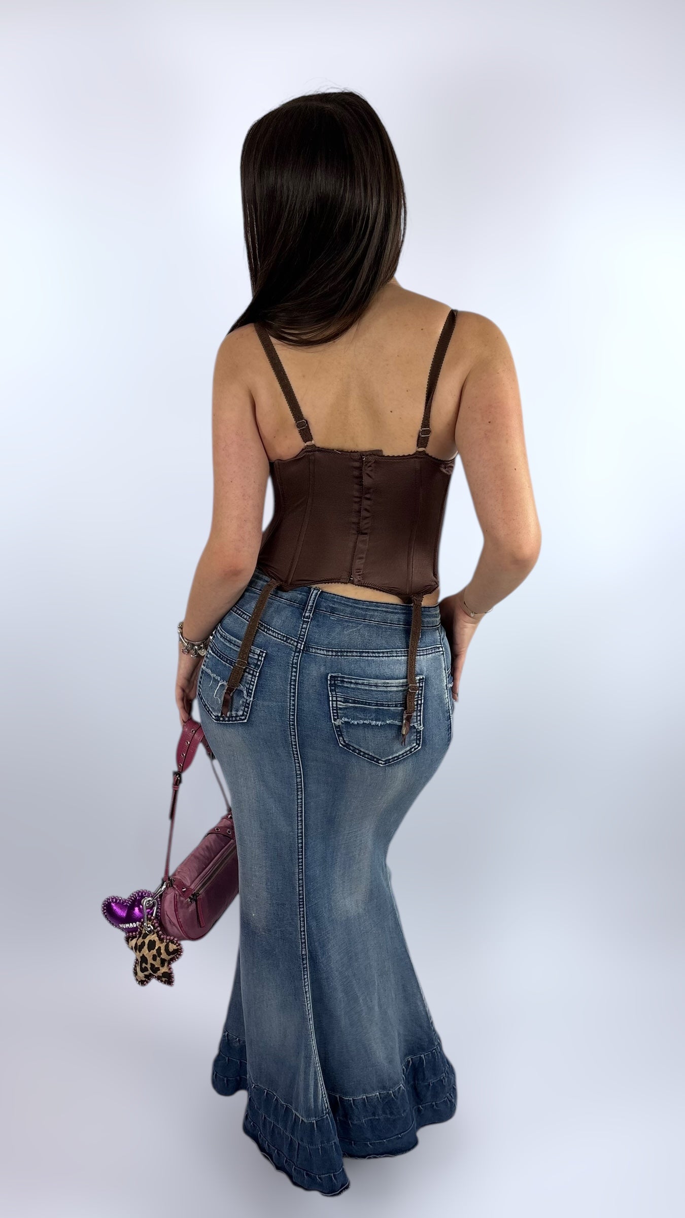 Corset à fleurs