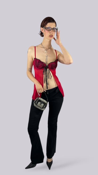 Corset rouge