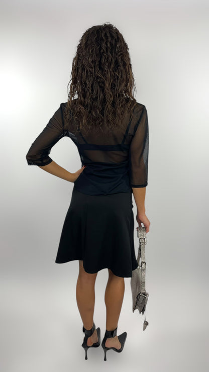 Chemise en mesh