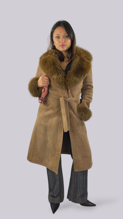 Manteau camel