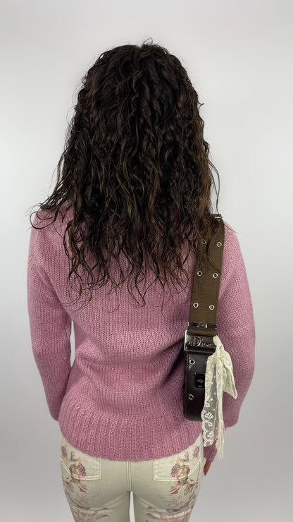 Pull col roulé