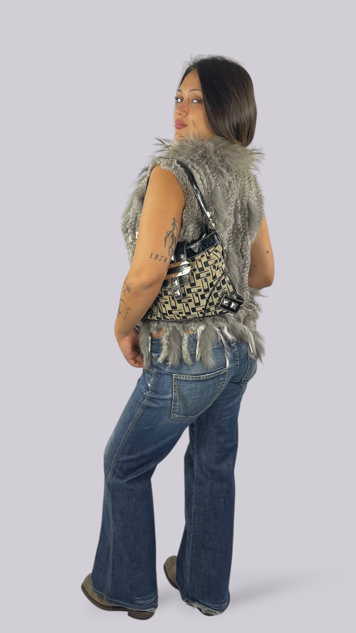 Gilet fourrure