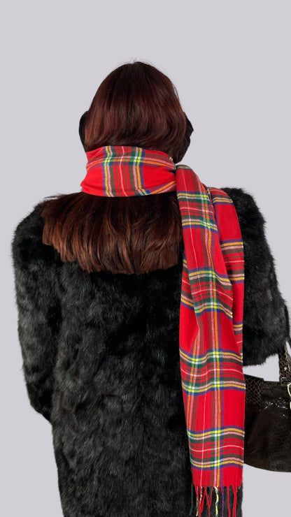 Écharpe tartan