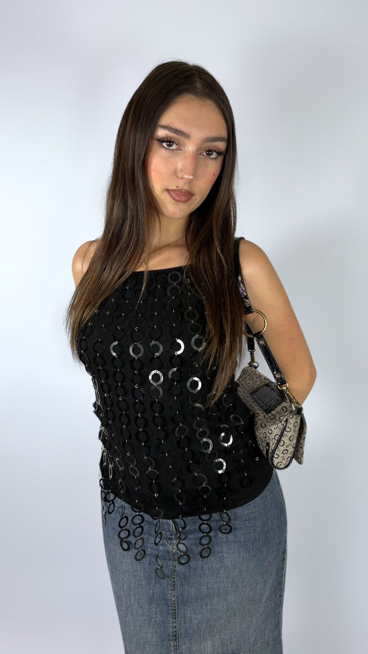 Top à sequins