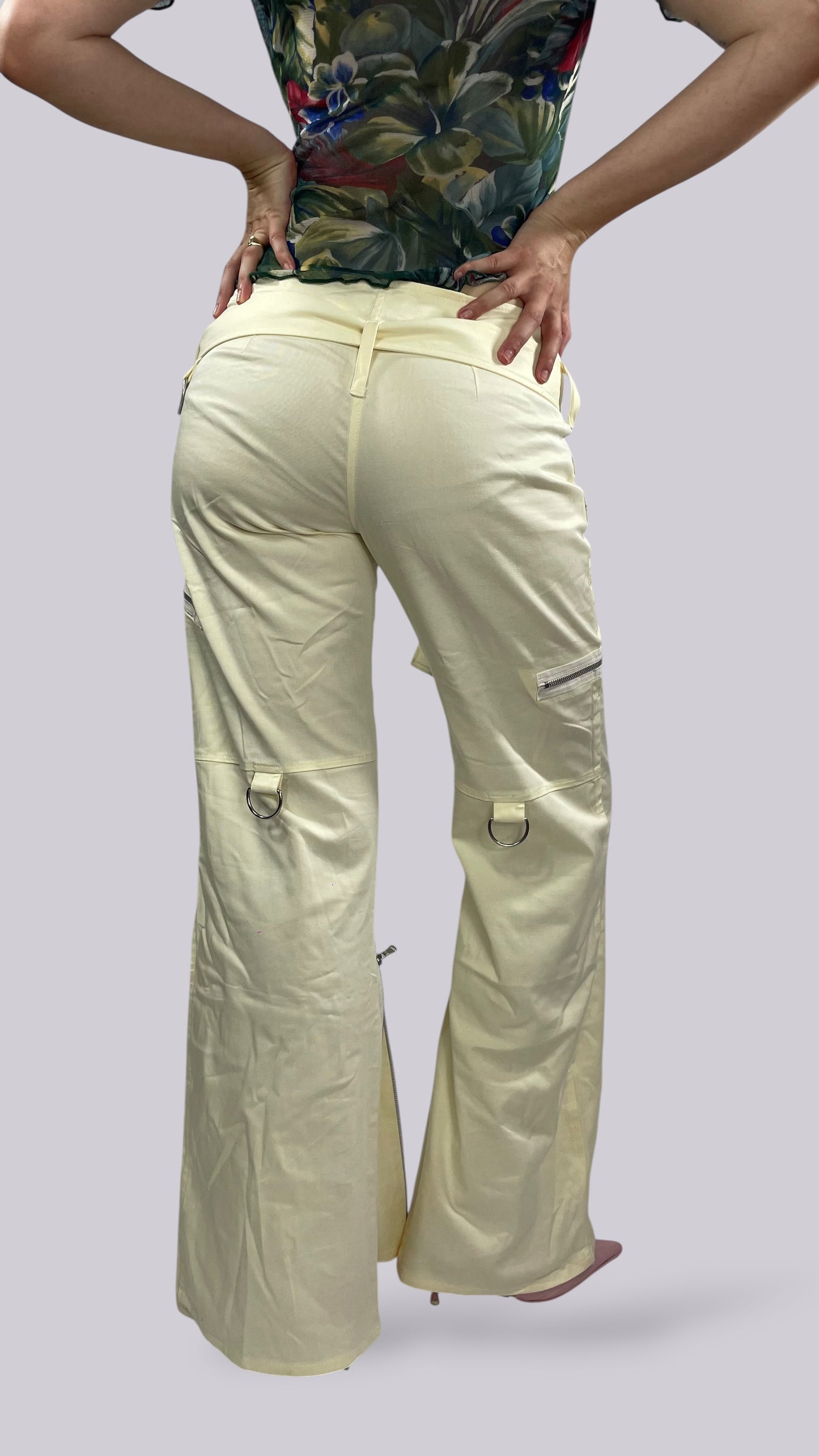 Pantalon jaune beurre