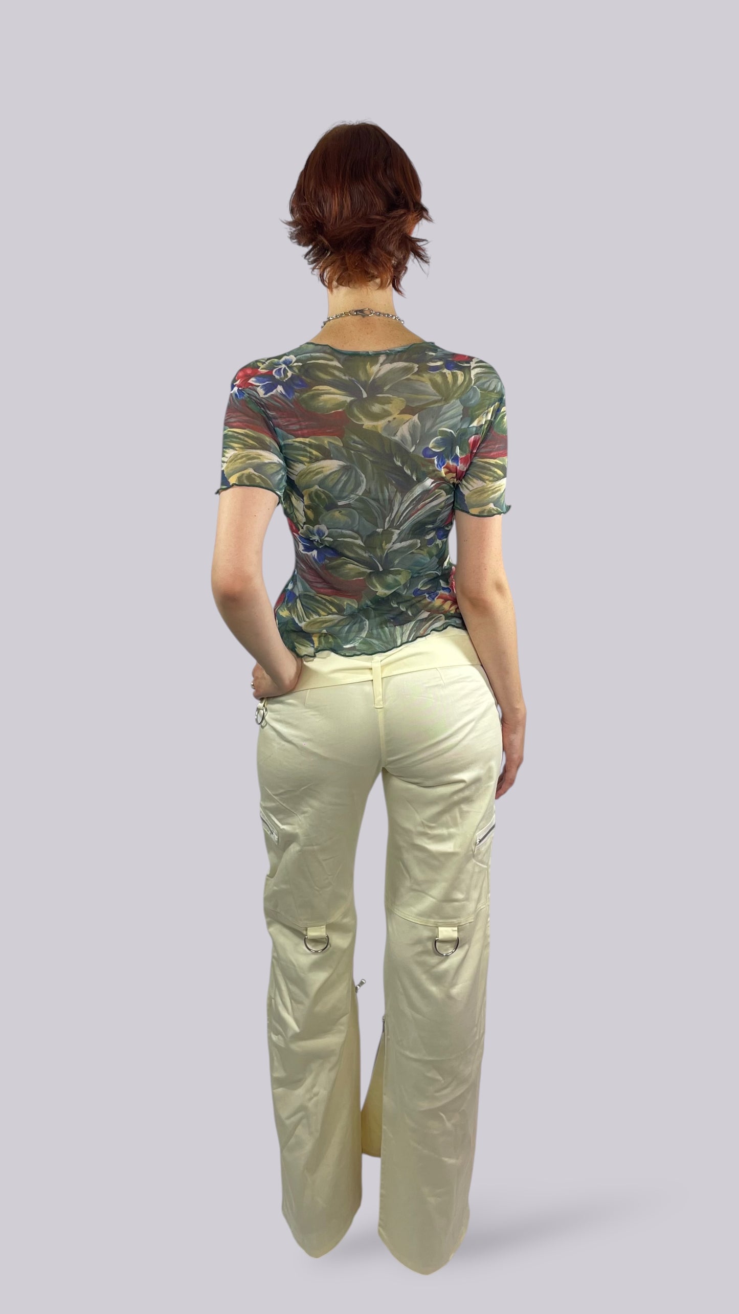 Pantalon jaune beurre
